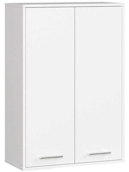 Ak furniture Závěsná koupelnová skříňka Fin W64 64 cm bílá