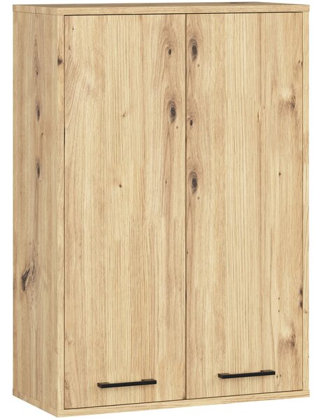 Ak furniture Závěsná koupelnová skříňka Fin W64 64 cm dub artisan
