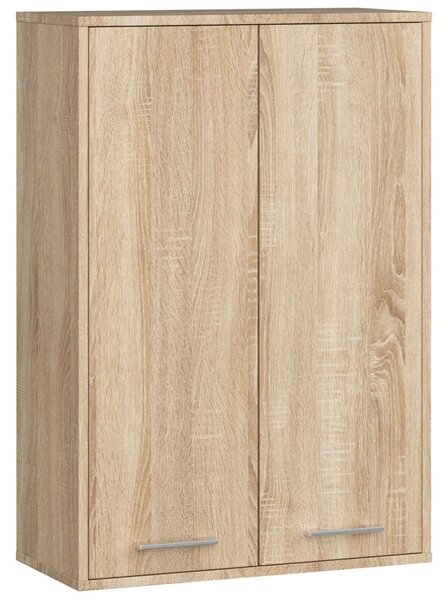 Ak furniture Závěsná koupelnová skříňka Fin W64 64 cm dub sonoma