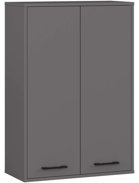 Ak furniture Závěsná koupelnová skříňka Fin W64 64 cm grafit