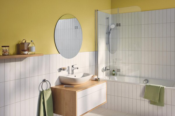 GROHE Swift - Páková umyvadlová baterie, velikost S, chrom 24316001