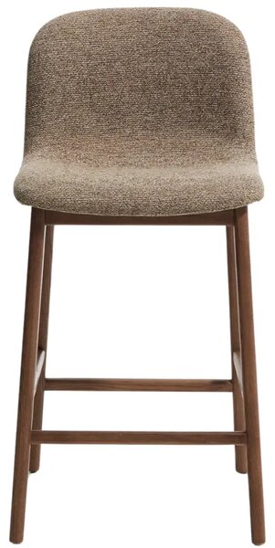LÉTO -15% Kave Home Hnědá barová židle Elnor 65 cm