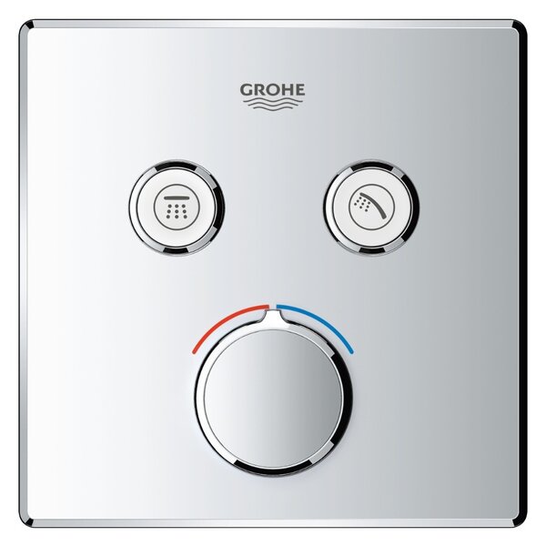 GROHE SmartControl - Krytka podomítkové baterie se 2 ventily, chrom 29148000