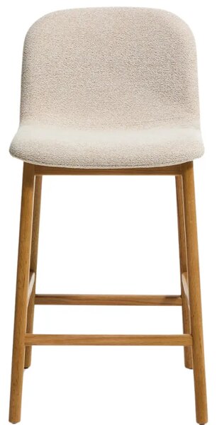 LÉTO -15% Kave Home Béžová barová židle Elnor 65 cm