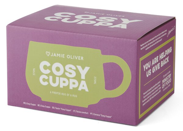 Jamie Oliver Big Love hrnek 375ml, žlutý JOBLCCMUGYEL