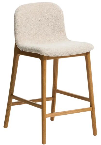 LÉTO -15% Kave Home Béžová barová židle Elnor 65 cm