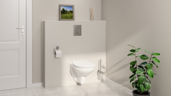 GROHE Solido - Sada 5 v 1 pro WC, stavební výška 1,13 m, Chrom 39418000