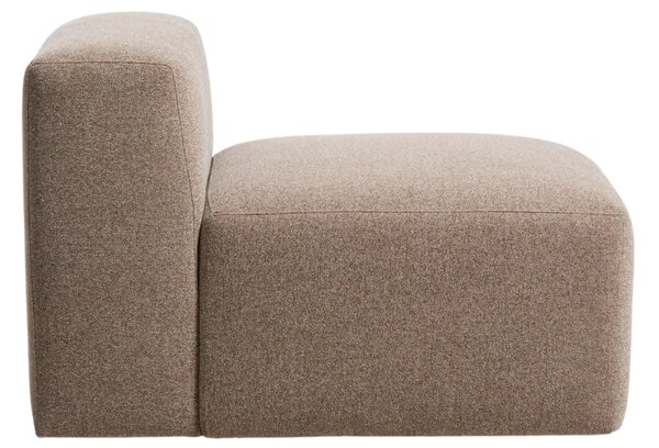 LÉTO -15% Kave Home Hnědé křeslo Blok 90 cm
