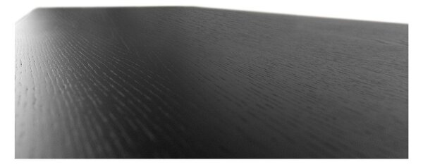 Rozkládací jídelní stůl s přídavnou deskou v dekoru dubu 90x180 cm Curved – Woodman