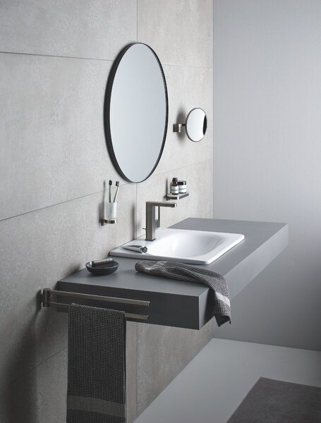GROHE Selection - Kosmetické zrcadlo, kartáčovaný Hard Graphite 41077AL0