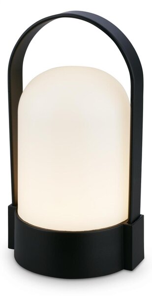 BRILONER Asa stolní lampička - 1W, 50lm, bezdrátová, LED, stmívatelné, teplá bílá, černá 7544015