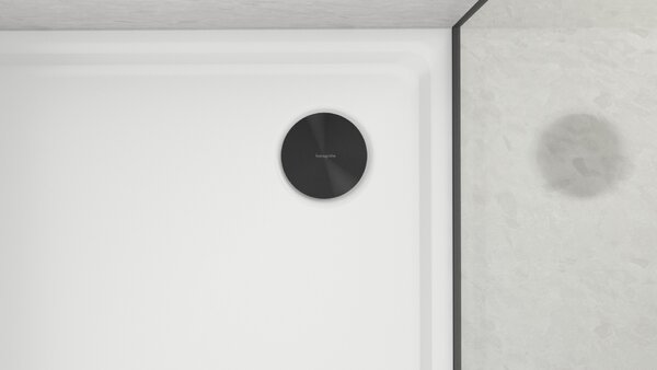 Hansgrohe RainDrain Staro - Vrchní sada odtokové soupravy pro sprchovou vaničku, kartáčovaný černý chrom 60058340