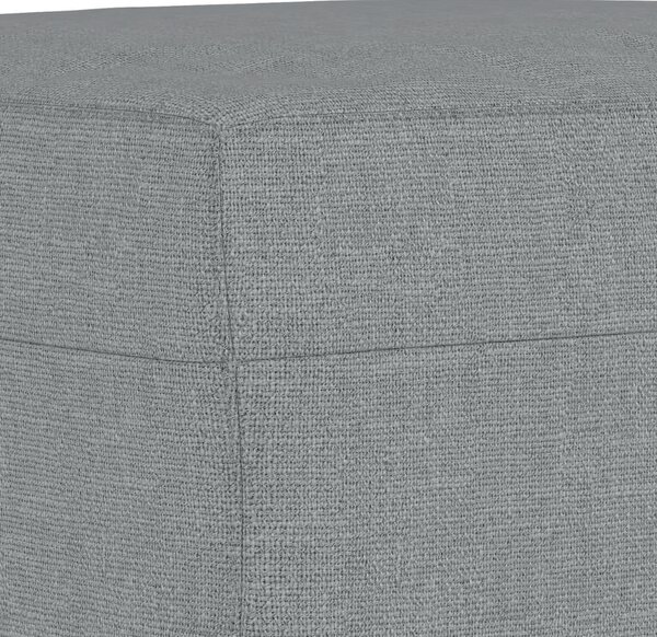 3dílná sedací souprava s polštáři světle šedá textil 3202110