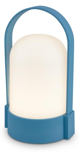 BRILONER Asa stolní lampička - 1W, 50lm, bezdrátová, LED, stmívatelné, teplá bílá, modrá 7544010