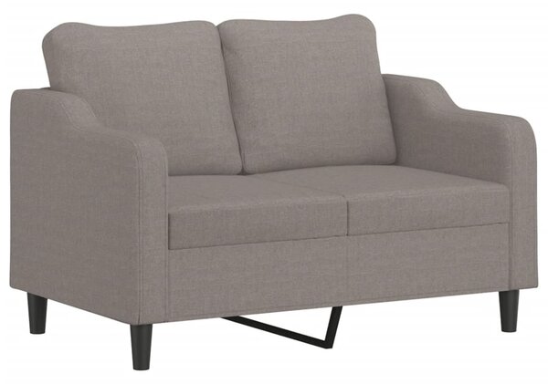 2dílná sedací souprava s polštáři taupe textil 3201857