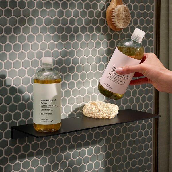 Hansgrohe AddStoris S - Polička 400 mm, černá matná 41794670