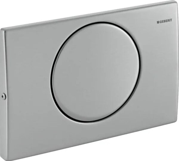 Geberit Delta10 splachovací tlačítko pro WC ocel 115.108.00.1