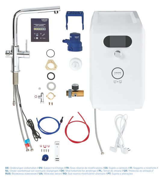GROHE Blue Professional - Sada s L-výpustí, Chrom 31347003