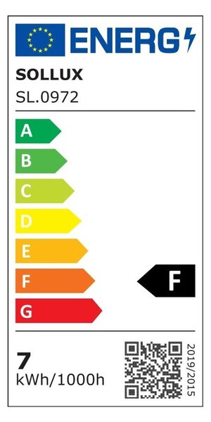 Teplá bílá LED žárovka GU10, 7 W – Sollux
