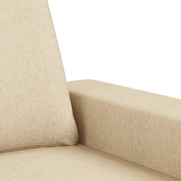 2dílná sedací souprava krémová textil 3201900
