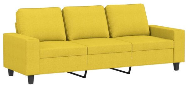 4dílná sedací souprava světle žlutá textil 3201879