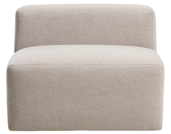 LÉTO -15% Kave Home Béžové křeslo Blok 90 cm