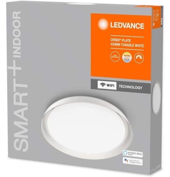 Ledvance - LED Stmívatelné stropní svítidlo SMART+ PLATE LED/24W/230V Wi-Fi
