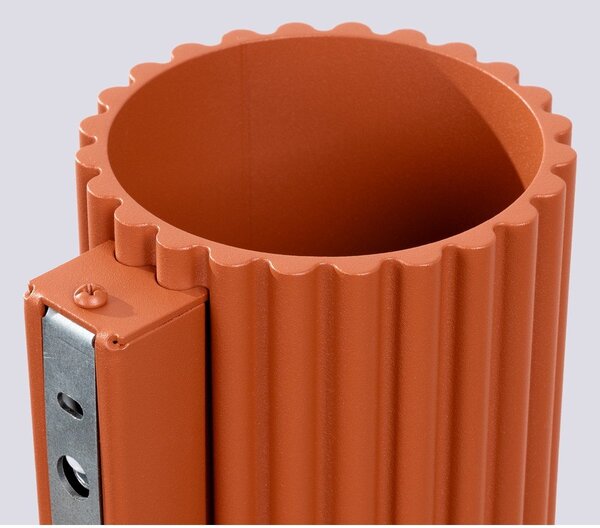 Oranžové nástěnné svítidlo ø 10 cm Zora – Sollux