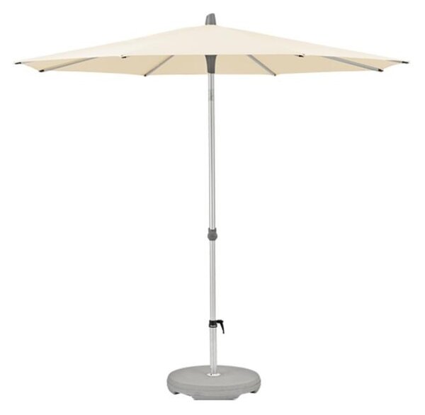 Glatz Slunečník Alu-Smart, Glatz, kulatý 200 cm (2 m), rám eloxovaný hliník, potah polyester 220 g/m2 barva off-white