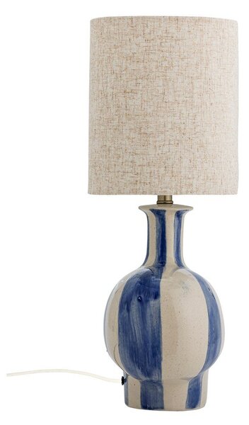 Keramická stolní lampa s textilním stínidlem (výška 46 cm) Alida – Bloomingville