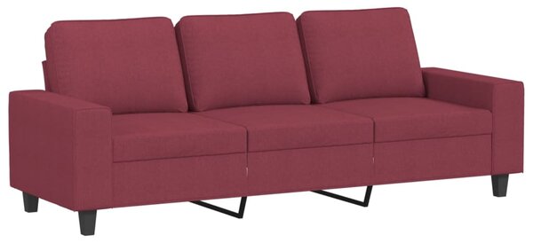 2dílná sedací souprava vínová textil 3201904