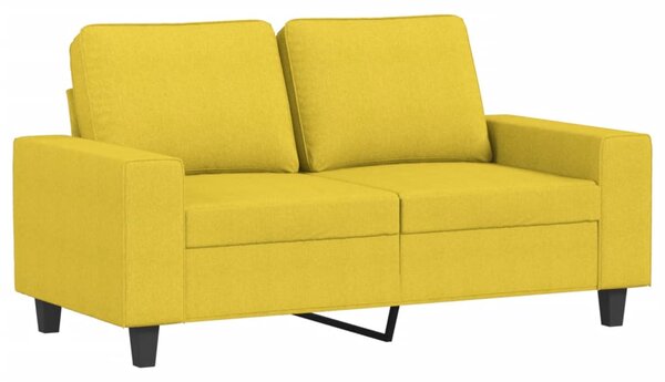 3dílná sedací souprava světle žlutá textil 3201911