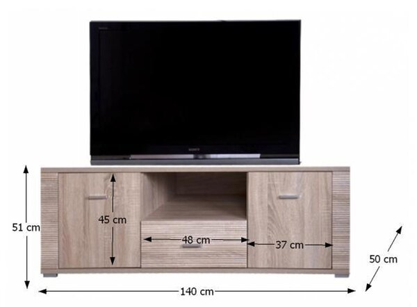 TV stolek/skříňka Gary Typ 13 2D1S