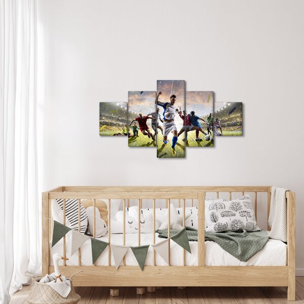 Obraz - Fotbal (125x70 cm)