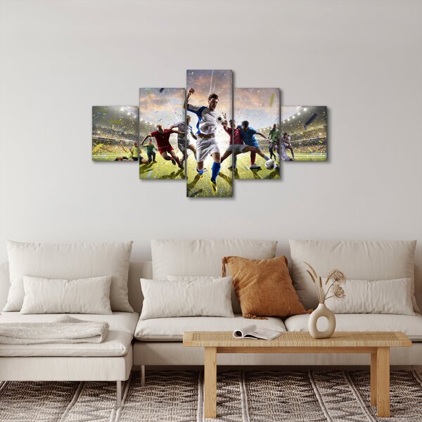 Obraz - Fotbal (125x70 cm)