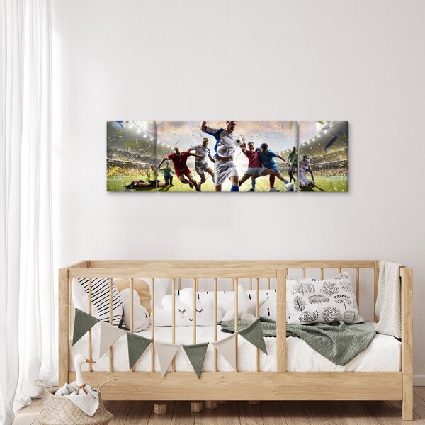 Obraz - Fotbal (170x50 cm)