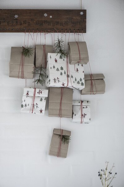 Papírový sáček Kraft 22,5 cm – set 5 ks