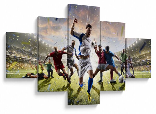 Obraz - Fotbal (125x70 cm)