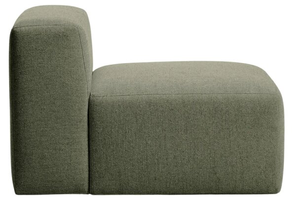 LÉTO -15% Zelené křeslo Kave Home Blok 90 cm