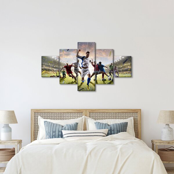 Obraz - Fotbal (125x70 cm)