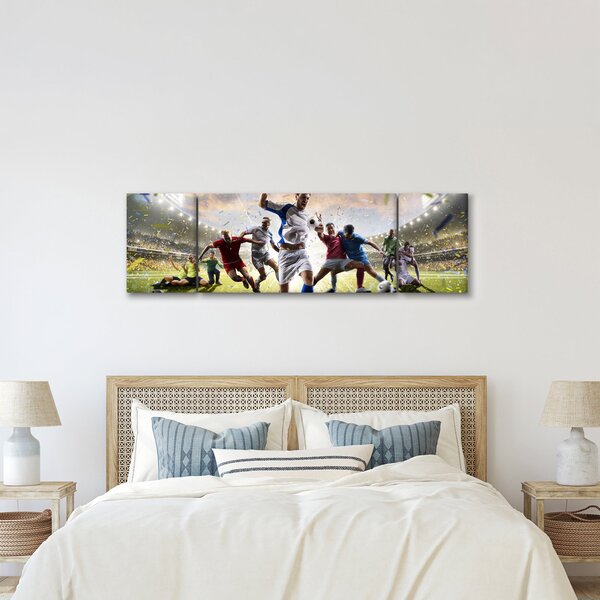 Obraz - Fotbal (170x50 cm)