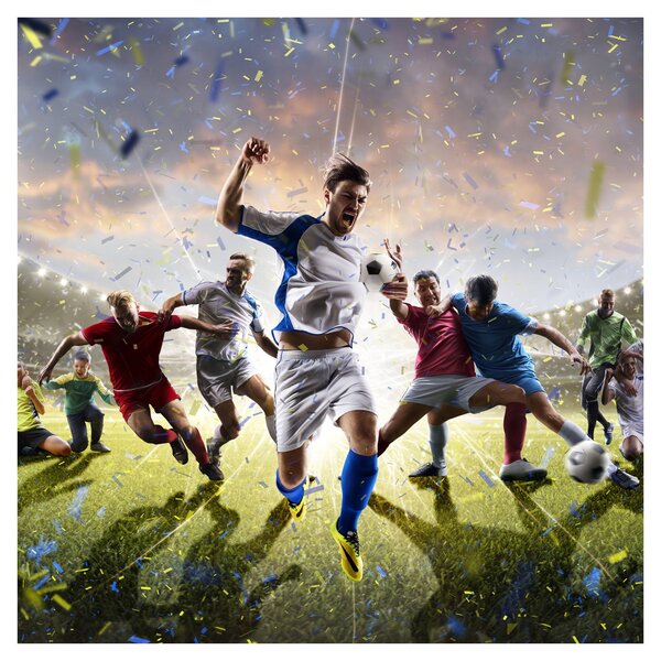 Obraz - Fotbal (30x30 cm)