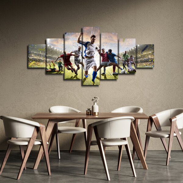 Obraz - Fotbal (210x100 cm)