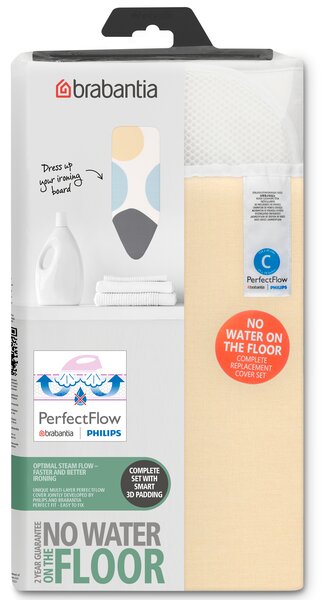 Brabantia PerfectFlow povlak na žehlicí prkno 124x45 cm 131585