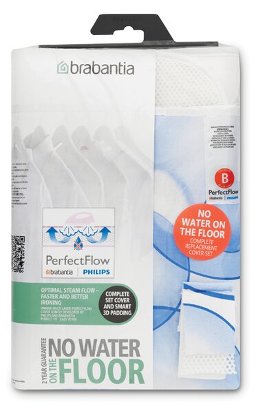 Brabantia PerfectFlow povlak na žehlicí prkno 124x38 cm 101106