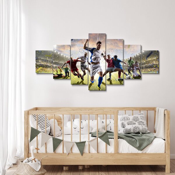 Obraz - Fotbal (210x100 cm)