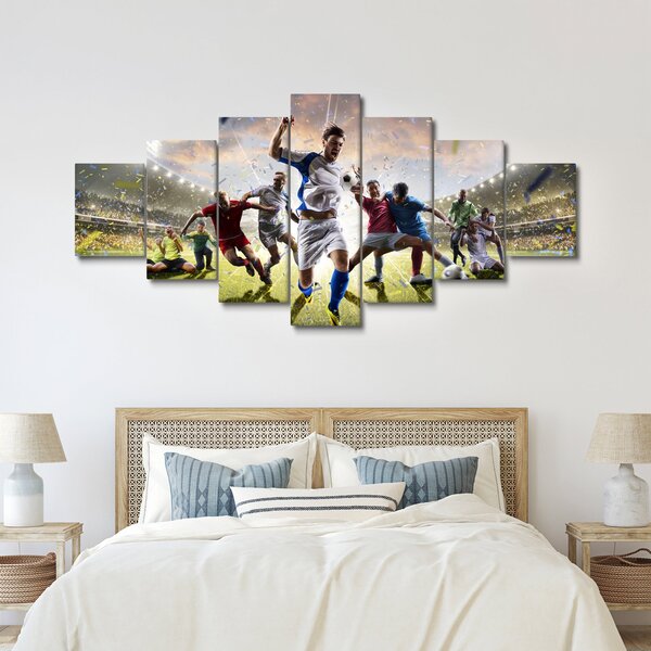 Obraz - Fotbal (210x100 cm)