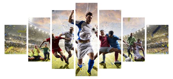 Obraz - Fotbal (210x100 cm)