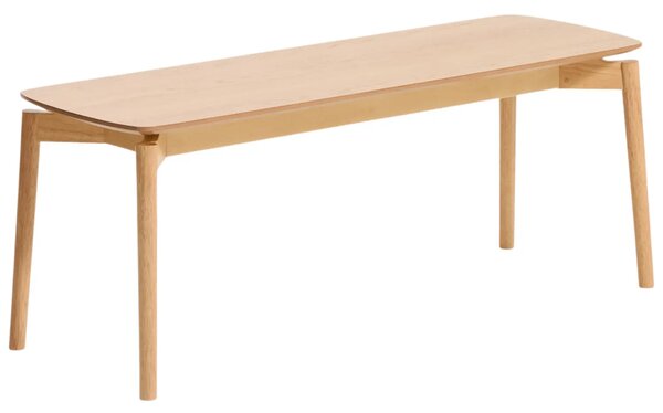 LÉTO -15% Kave Home Dřevěná lavice Evera 120 cm