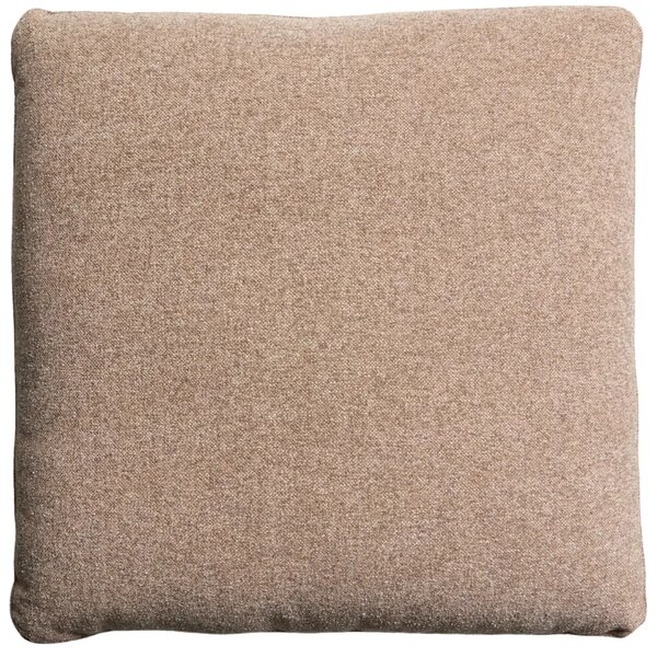 LÉTO -15% Kave Home Hnědý polštář Blok 60 x 60cm